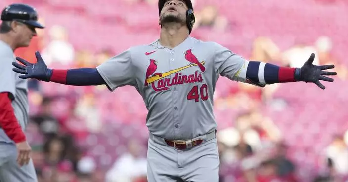 Contreras hits 3-run homer in 1st inning of nightcap,  Cardinals sweep Reds 6-0 and 9-1