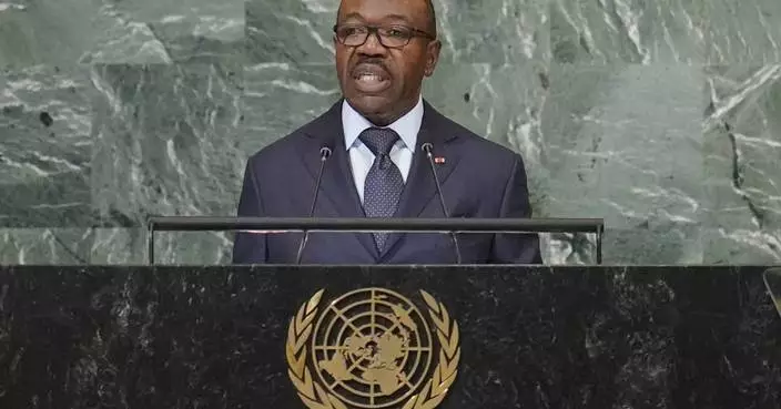Overthrown Gabon President Bongo and his family arrive in Angola, officials say