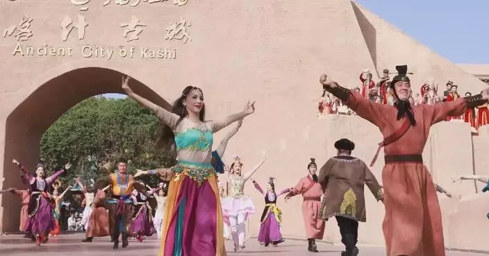 Ancient city in China&#8217;s Xinjiang embraces tourist boom during May Day holiday