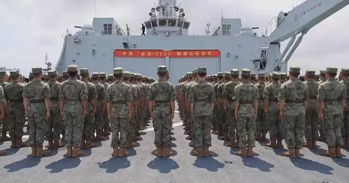 Chinese troops leave for joint military exercise with Cambodia