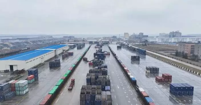 China&#8217;s landmark trade corridor sees surge in goods transport