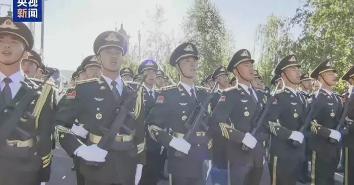 PLA Guard of Honor to make appearance in Victory Day military parade in Moscow