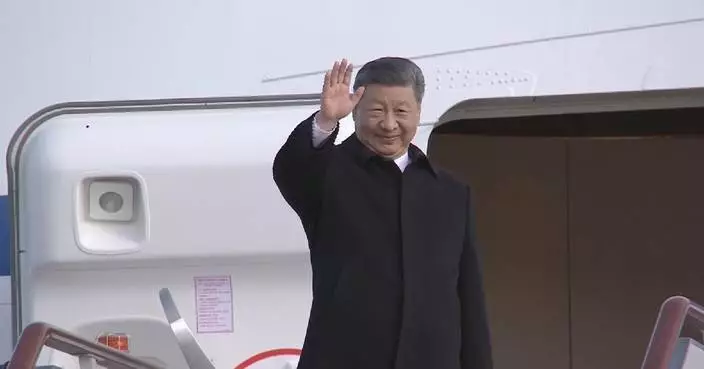 Xi leaves Moscow after paying state visit to Russia, attending Victory Day celebrations