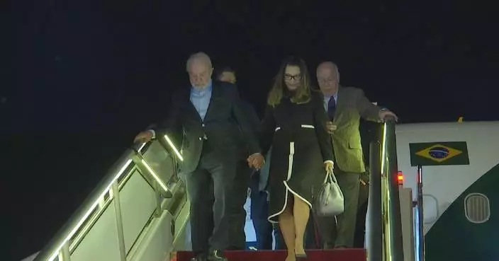 Brazilian president arrives in China for five-day state visit