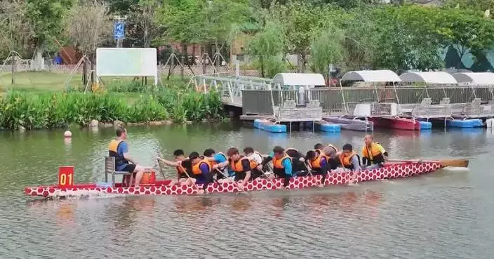 Guangdong dragon boat teams sharpen strokes ahead of festival