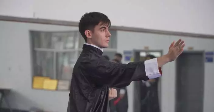 Brazilian student&#8217;s Wushu dream flourishes in China