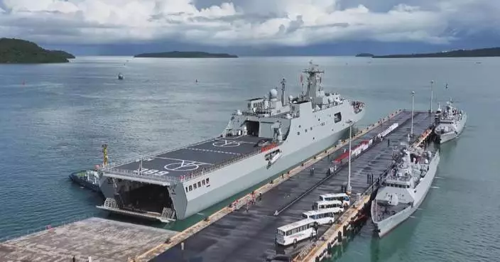Chinese troops arrive in Cambodia for joint military exercise