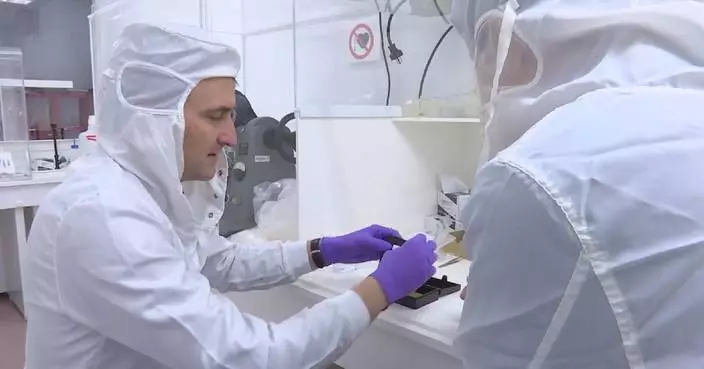 French scientists conduct research on lunar samples borrowed from China