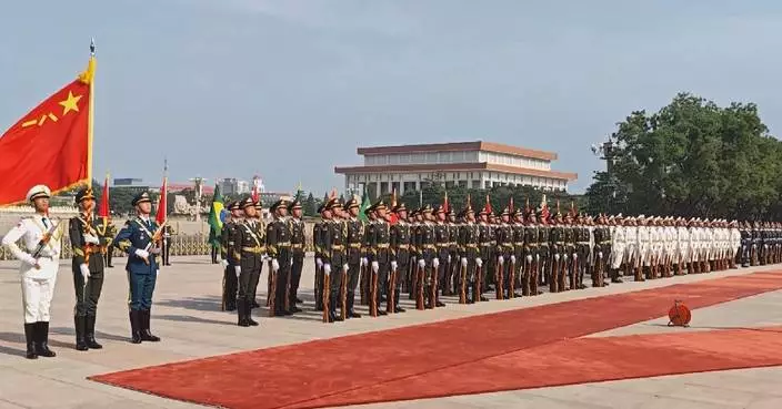 Xi to hold welcome ceremony for Brazilian president