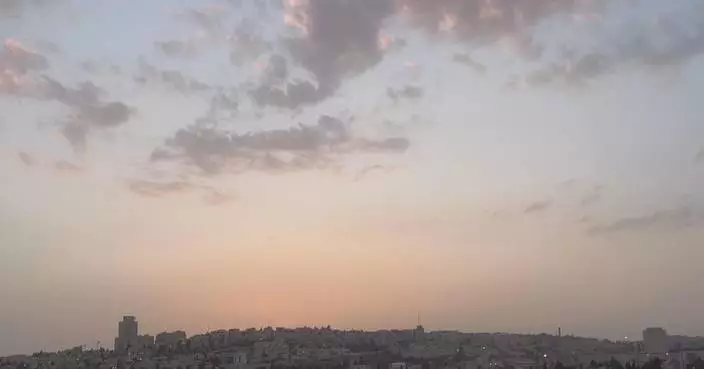 Air raid sirens sound in Jerusalem