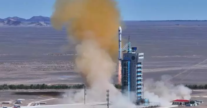 China launches space computing satellite constellation