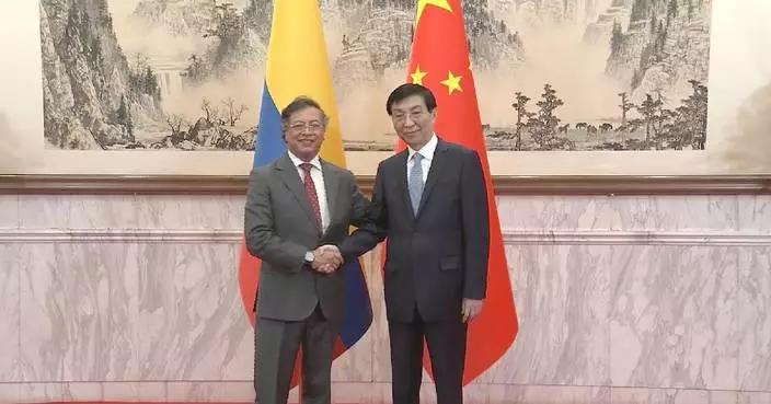 Top political advisor meets Columbian president