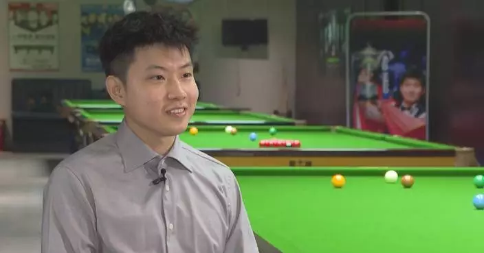World snooker champion opens new career chapter: Zhao Xintong