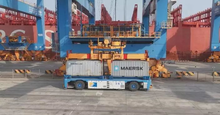 Chinese automated container terminal sets new world record