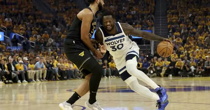 Warriors struggle again to stop Timberwolves stars Edwards and Randle