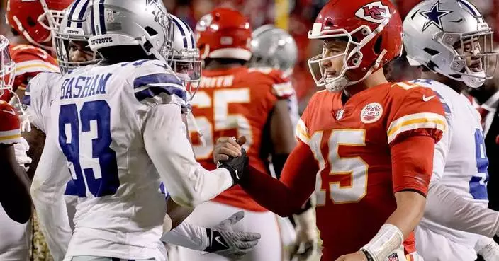 Patrick Mahomes, Travis Kelce and the Chiefs face Dak Prescott and the Cowboys on Thanksgiving