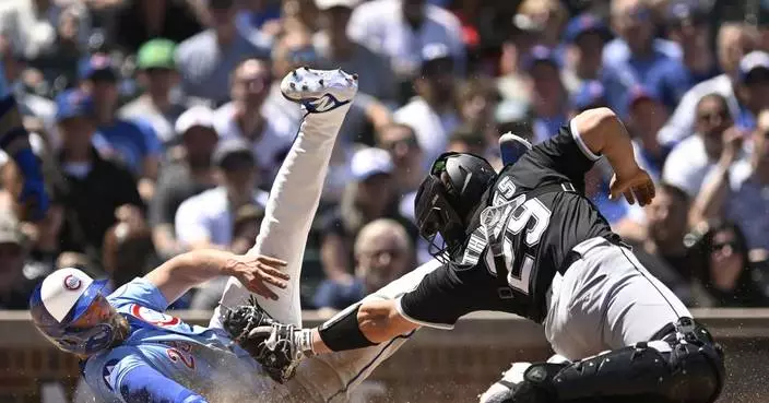 Crow-Armstrong drives in 6 as the Cubs pound the White Sox 13-3 at a windy Wrigley Field