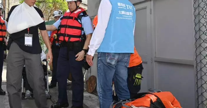 Tai O Conducts Flood Rescue Drill to Enhance Emergency Preparedness and Resident Awareness
