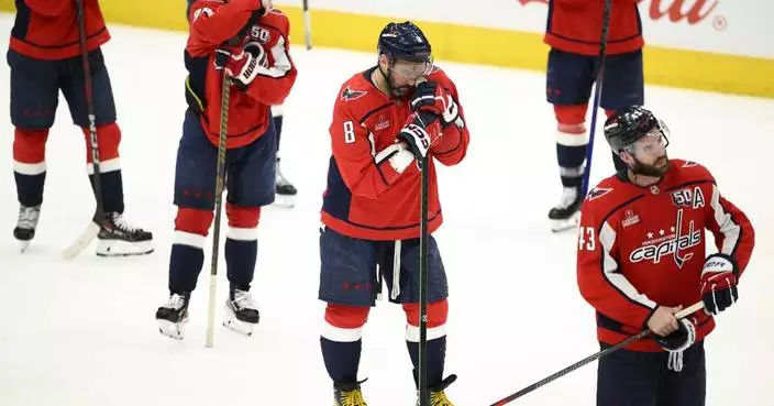 Bad-angle shot eliminates Ovechkin and the Capitals, ending &#8216;memorable&#8217; year for Washington