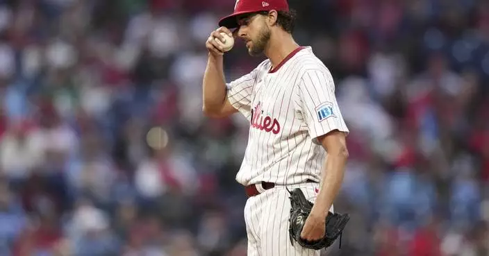 Phillies put struggling Aaron Nola on 15-day IL with right ankle sprain