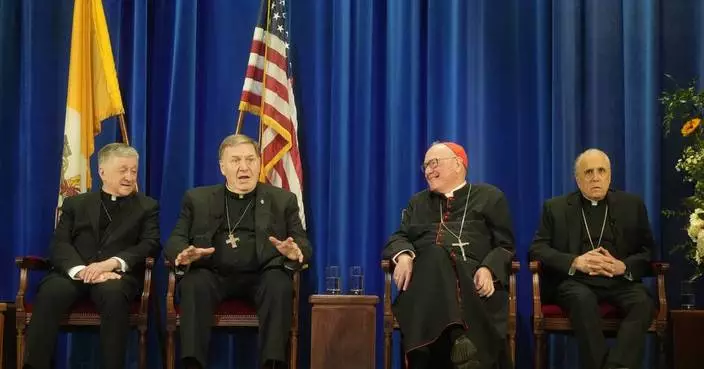 As &#8216;Born in the U.S.A.&#8217; plays, American cardinals in Rome celebrate Pope Leo XIV