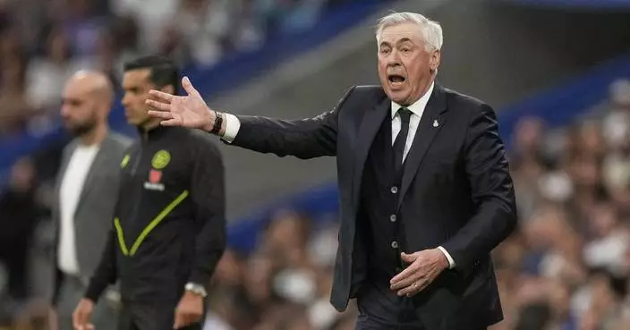 Brazil signs Real Madrid coach Carlo Ancelotti 1 year ahead of 2026 World Cup