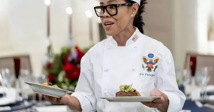 Former White House chef for 5 presidents says first families are 'just regular people' at home
