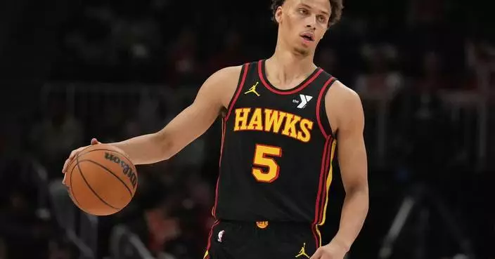 Atlanta’s Dyson Daniels wins the NBA's most improved player award