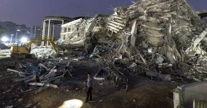 Thai construction magnate surrenders on felony negligence charges over building collapse in quake