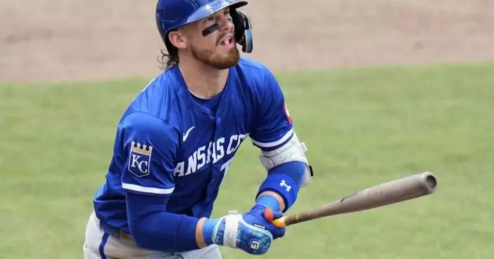 Bobby Witt Jr. homers as Royals earn 3-game sweep with 8-2 win over Rays