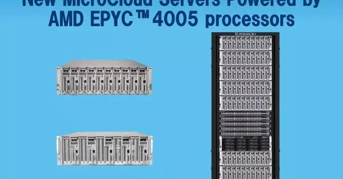 Supermicro Delivers Best-In-Class Cost and Density Per Server Instance with the New MicroCloud, a Multi-Node Solution for Lightweight Entry Class Workloads Powered by AMD EPYC&#x2122; 4005 Series Processors