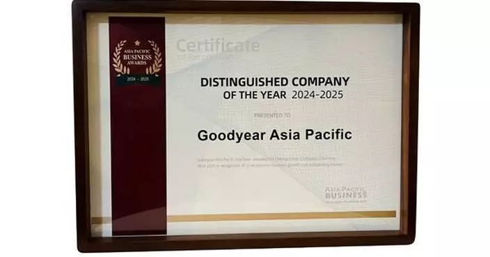 GOODYEAR WINS ASIA PACIFIC BUSINESS AWARDS 2024 &#8211; 2025