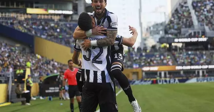 Cunha, Jesus score in 1st half as Botafogo holds on to beat Sounders 2-1 in Club World Cup