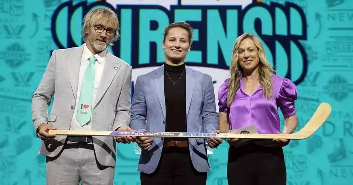 New York Sirens stock up in 1st round of PWHL draft by selecting Kaltounkova 1st and O'Brien 3rd