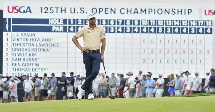 Sam Burns leads US Open with 65 and avoids calamity at Oakmont