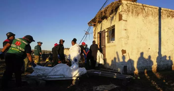 South Africa&#8217;s president visits flood sites with death toll at 78 and expected to climb