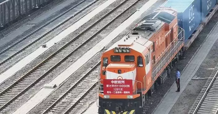 China-Europe freight train services boost regional economic growth in Inner Mongolia
