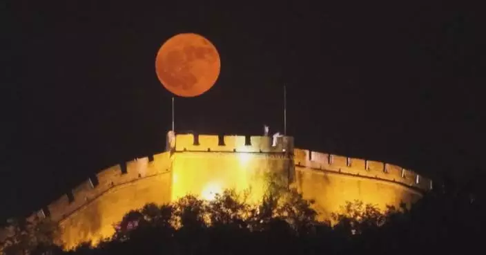 &#8216;Lowest full moon&#8217; graces sky over China&#8217;s landmarks