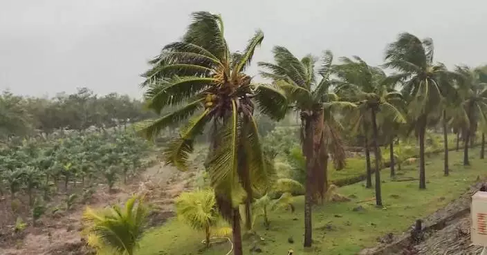 Typhoon Wutip triggers emergency responses before making landfall on Friday