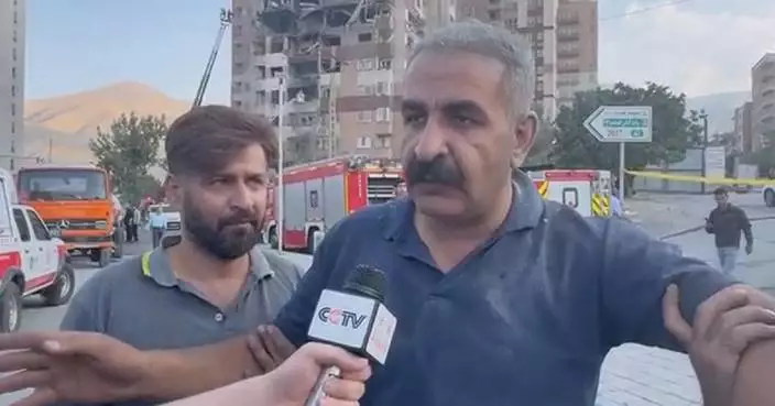 Injured Tehran resident recalls Israeli airstrikes