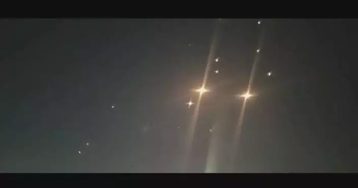 Missiles fly over Jordan as Iran launches new wave of attacks on Israel
