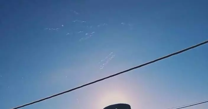 Tel Aviv resident captures Iranian strikes as conflict enters 7th day