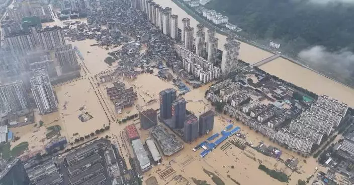 China activates level-III emergency response for floods in Guizhou