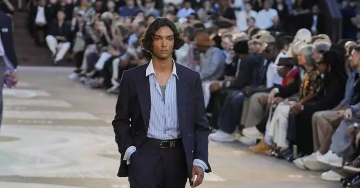 Pharrell Williams brings India and Beyoncé to Louis Vuitton’s Pompidou runway