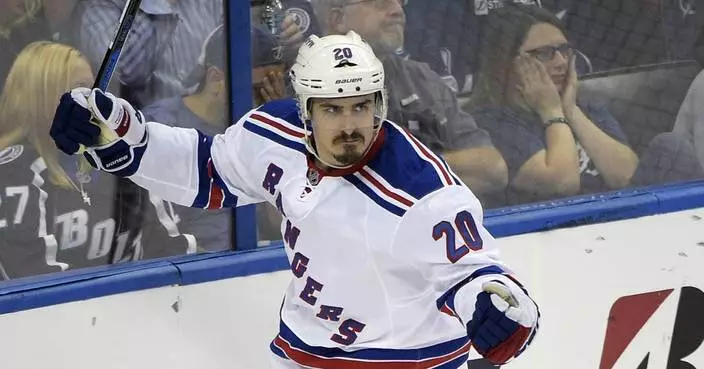 Chris Kreider waives no-trade clause to accept deal from the Rangers to the Ducks, AP source says