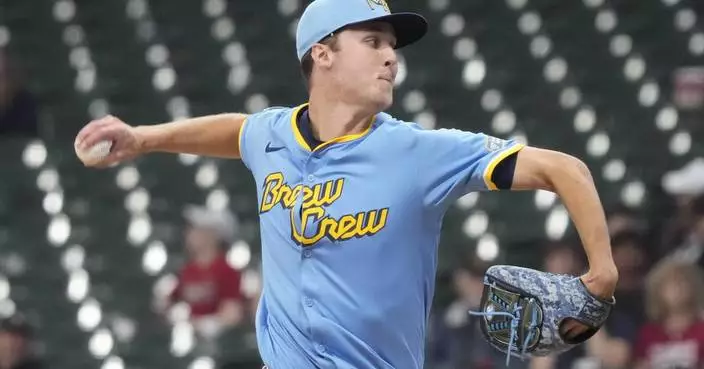Injury causes Misiorowski to exit debut for Brewers after holding Cards hitless through 5 innings