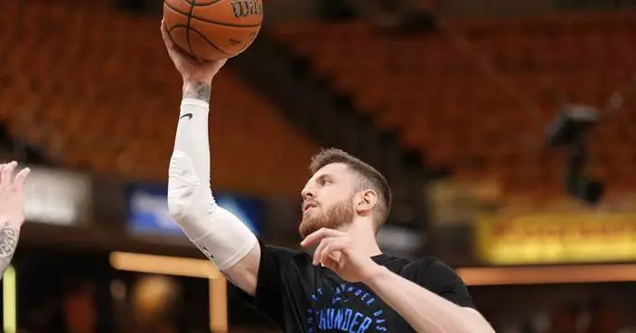 Hartenstein back in starting lineup for Thunder for Game 4 of the NBA Finals vs. Indiana