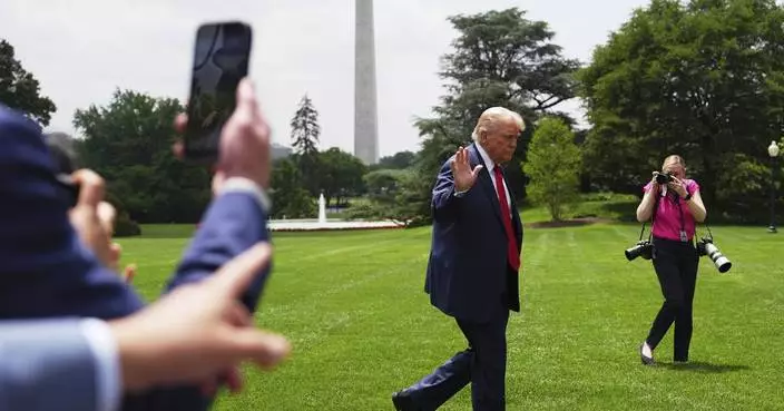 The Latest: Trump meets with National Security Council on Israel-Iran attacks