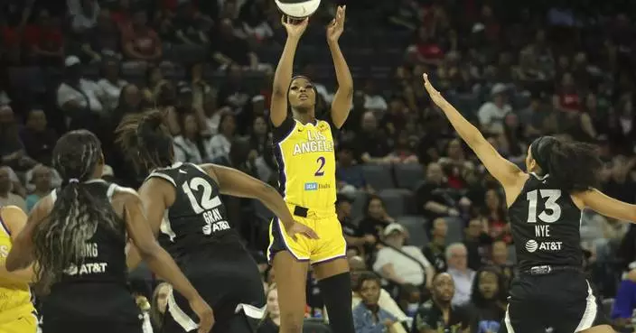 Rickea Jackson scores a career-high 30 points to help the Sparks beat the Aces