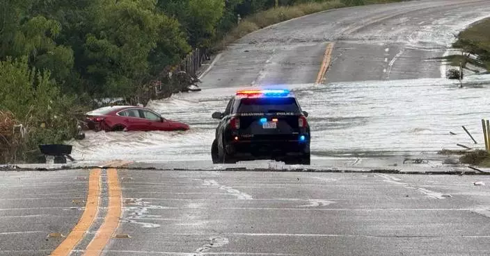 At least 4 dead and 2 missing in San Antonio after heavy rains flood parts of Texas